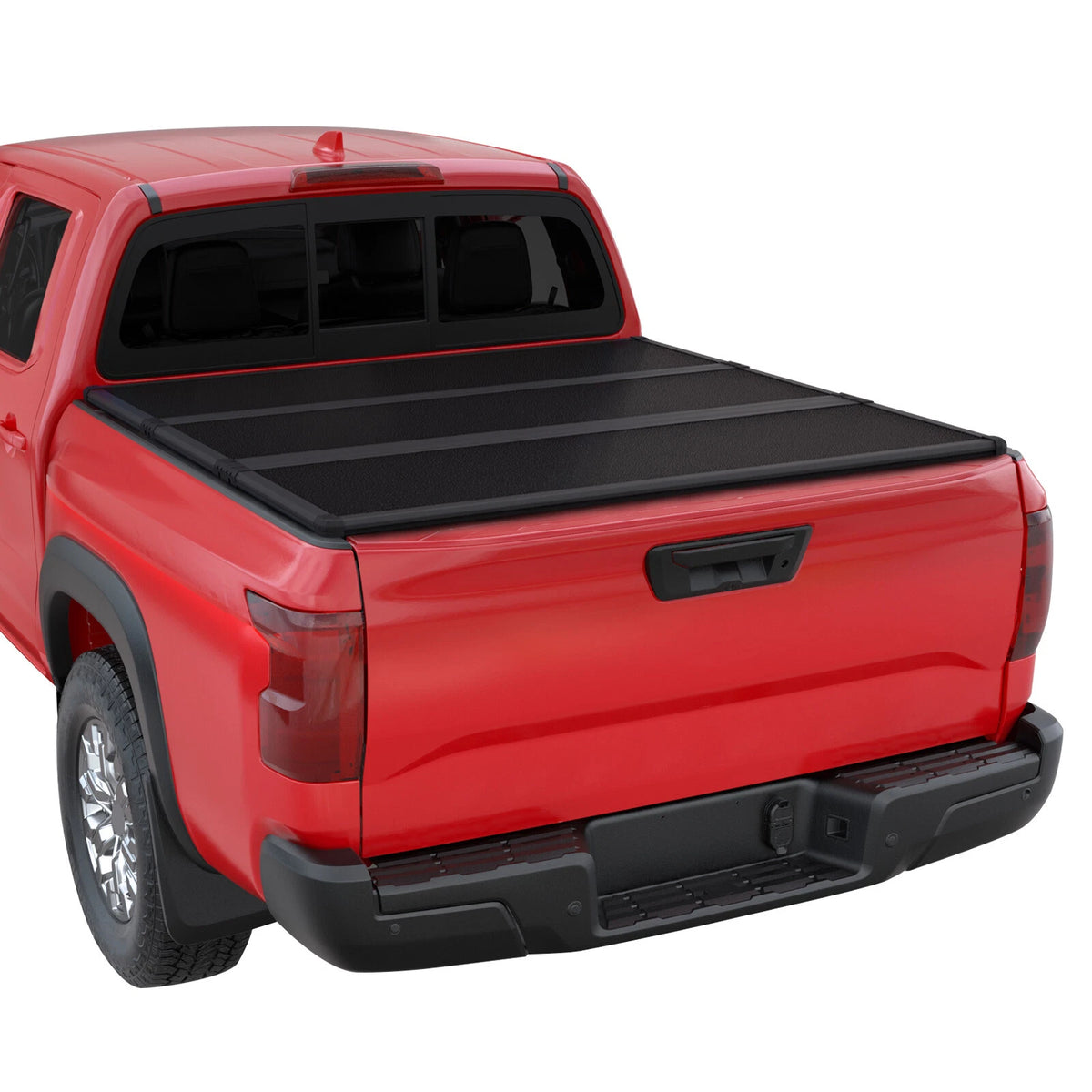 Hard Solid Tri-Fold Tonneau Cover for Nissan Frontier (2005–2024) CMH82045
