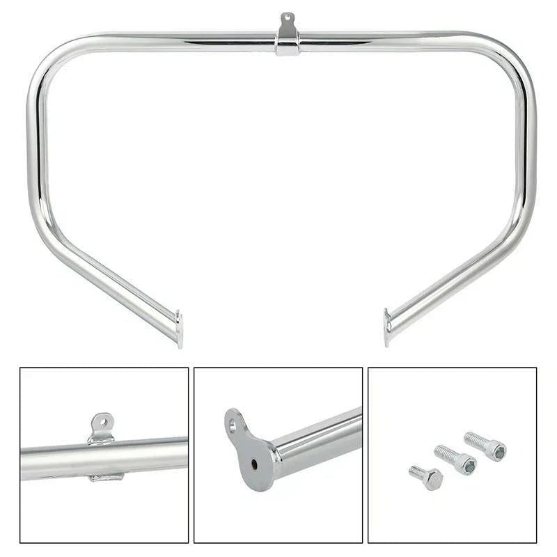 Engine Guard Bar & Foot Pegs for Harley Touring (2009–2024) Chrome