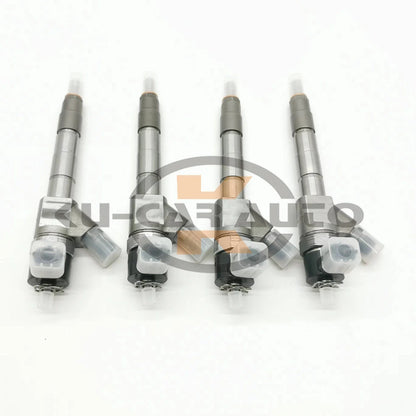 Set of 4 Fuel Injectors 0445120126 for Kobelco Excavator SK130-8 SK140-8