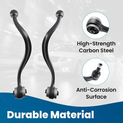 Set of 6 Front Lower Control Arms Sway Bar for Ford Fusion MKZ Mercury Milan (2006–2012)
