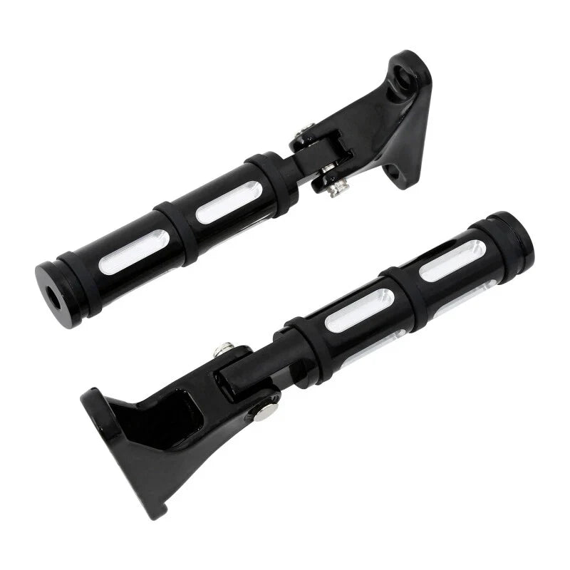 Black Passenger Footpeg for Harley Touring Street Electra Glide (1993–2025)