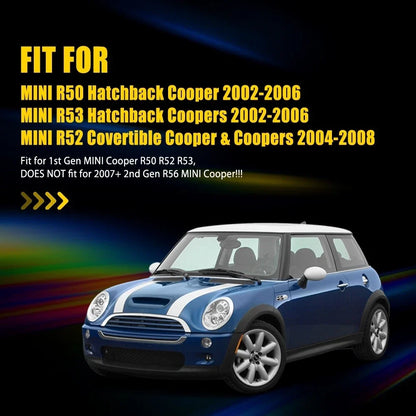 Clear Lens Side Marker Lights for Mini Cooper R50 R53 (2002–2008)