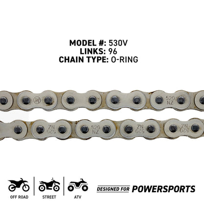 Sprocket Chain Set 16/42 Tooth for Honda CBR1000RR (MK1003635, 40530-KZ3-B02, 40530-MKE-A92)