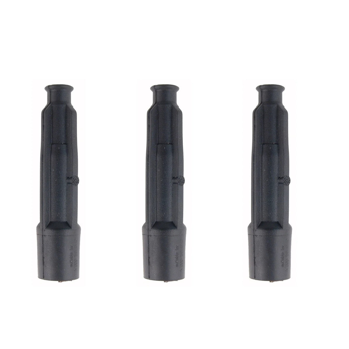Set of 3 NGK Ignition Coil Boots for W124 300CE 300E 300TE W206 C280 W211 E320