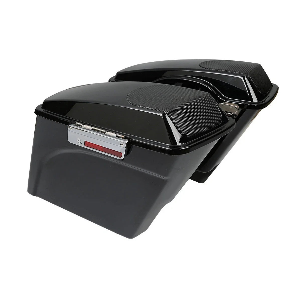 5" Stretched Saddle Bags & Speakers for Harley Touring (1993–2013)