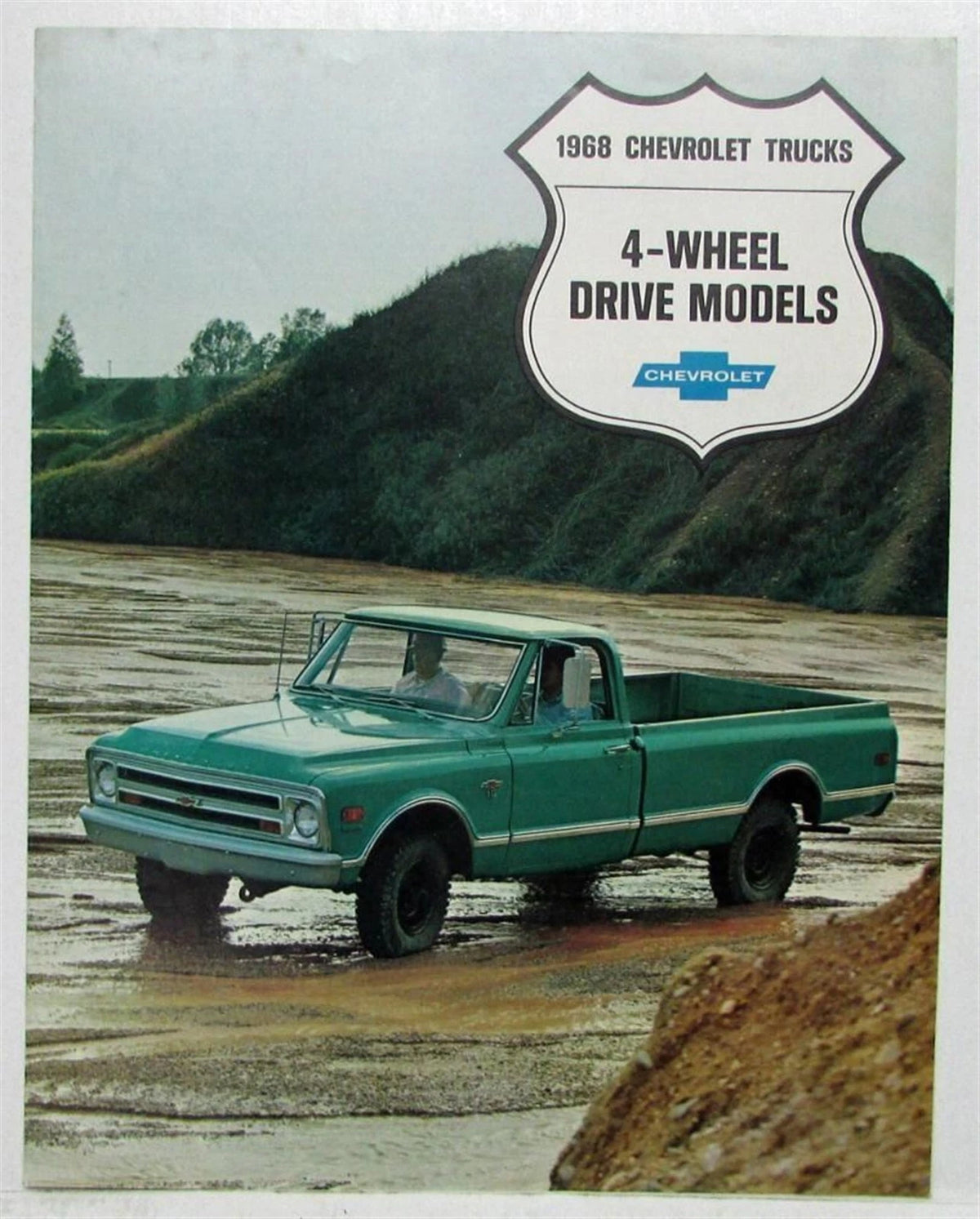 Sales Brochure for Chevrolet Trucks 4-Wheel Drive (1968)