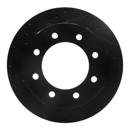 Set of 2 Drilled and Slotted Rotors for GMC Sierra 3500 (2006) ALX-PAU-DF-8002-48059-CLA6