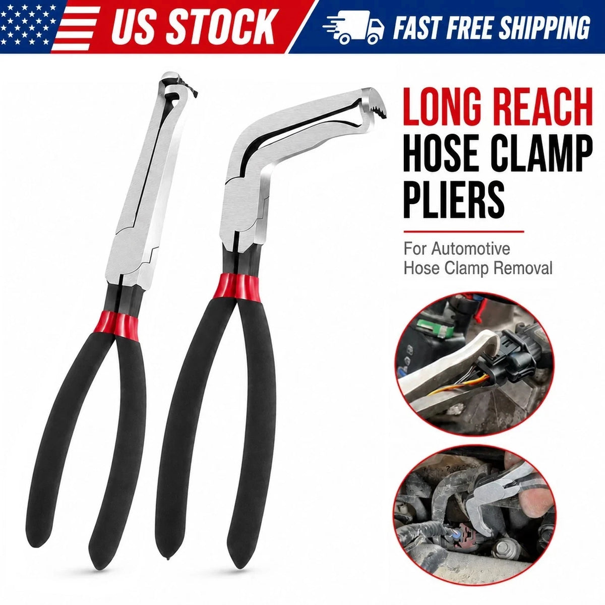 2X Electrical Disconnect Pliers for Wiring Connector Separation