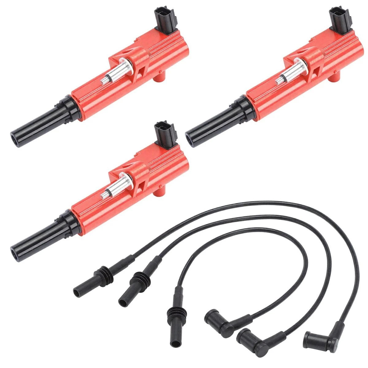 Ignition Coil and Spark Plug Kit for Jeep Grand Cherokee Ram 1500 (2009–2012) - 18120474, UF640, 5149199AA