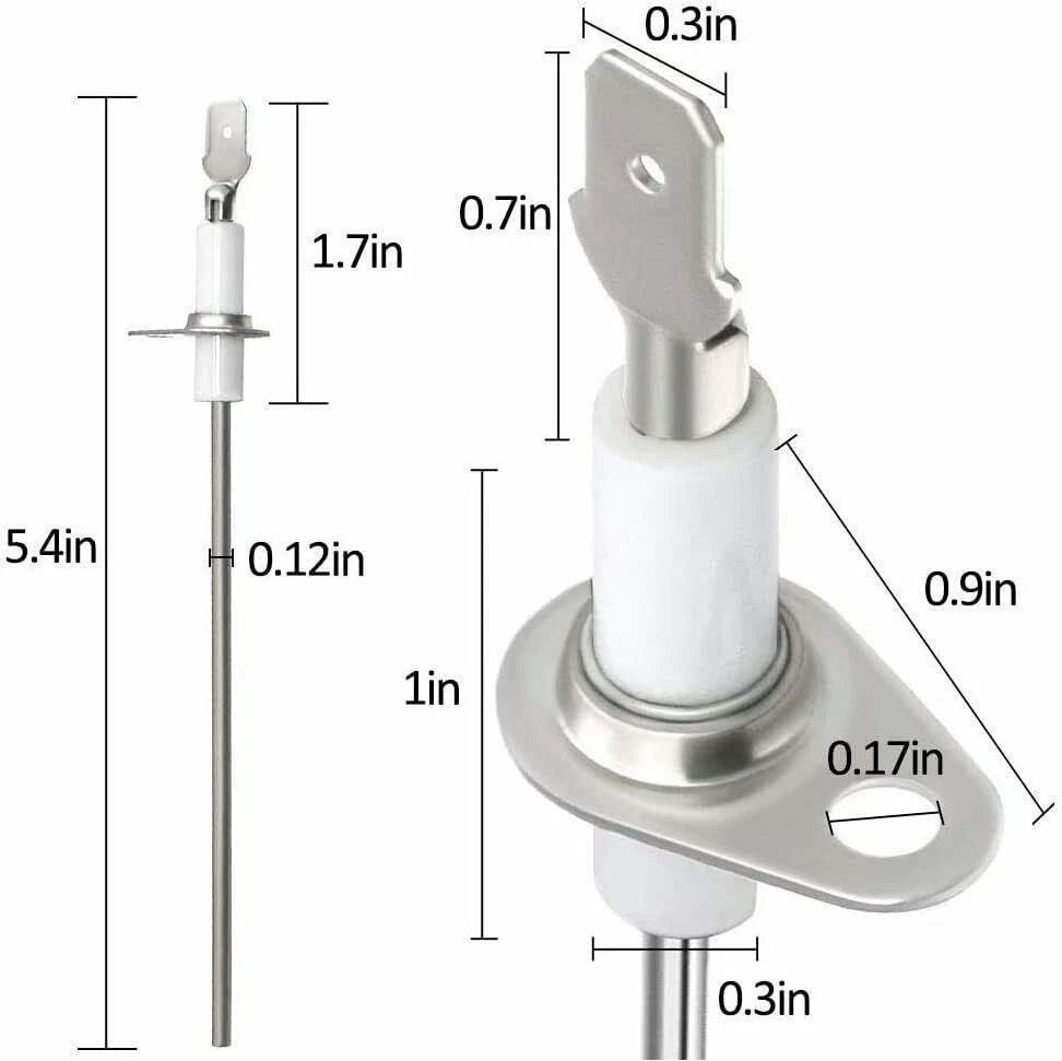 2X Flame Sensor for Lennox (52W29, 52W2901)