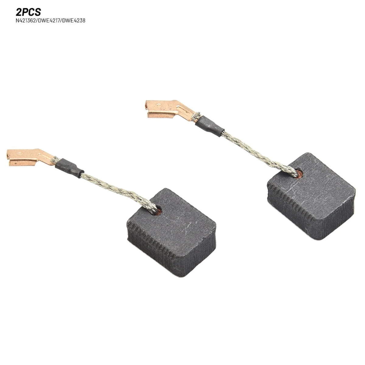 2X Carbon Brush Coals for Dewalt DW N421362/DWE4217/DWE4238 (2021)