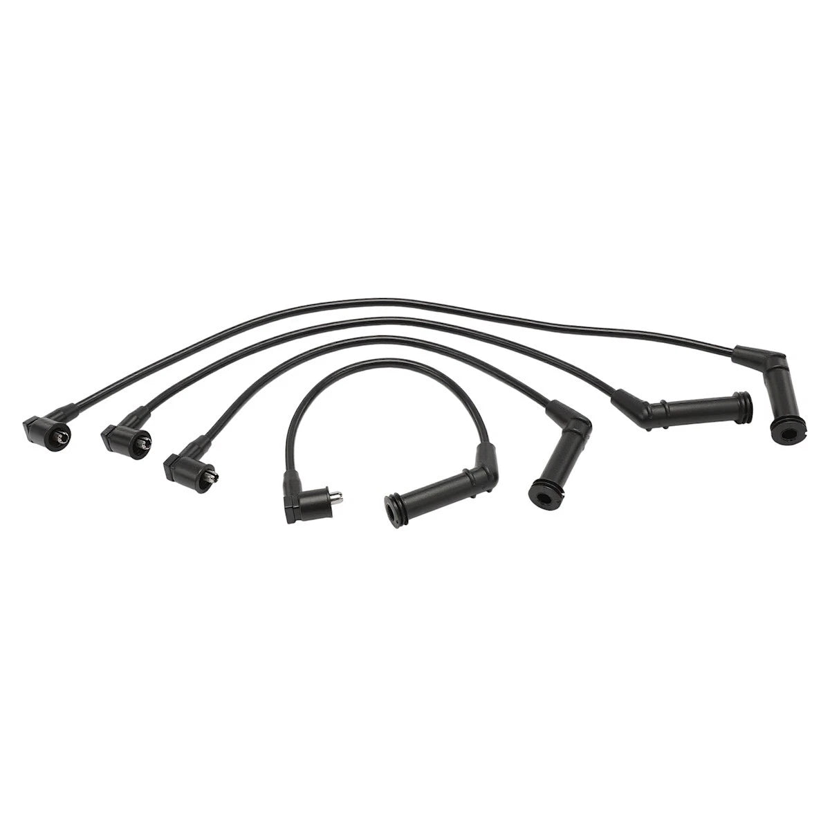 Set of 4 Spark Plug Wires for Hyundai Accent Scoupe (1993–1995) 18036533, 55800, 91940, 2750122B00