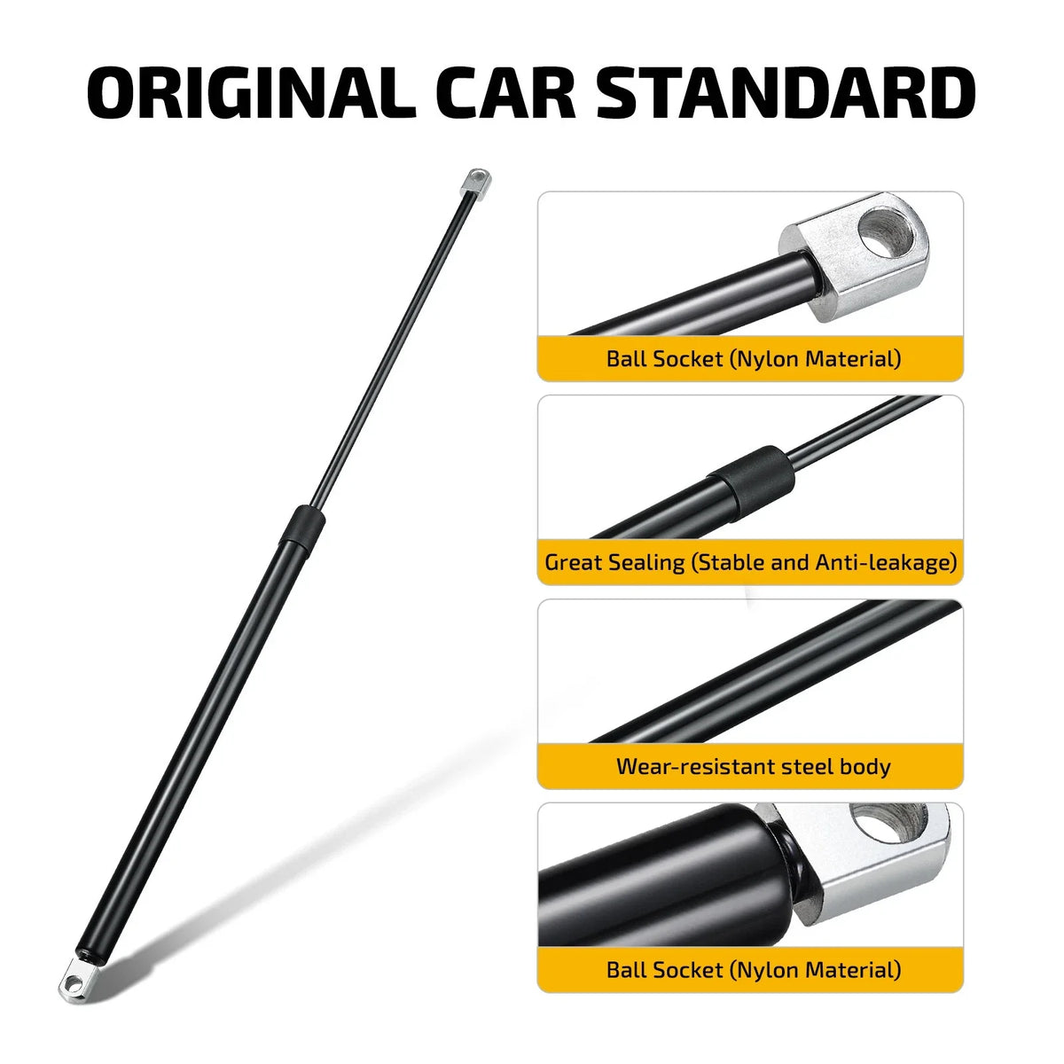 2pc Gas Shocks Struts Lift for Camper Awning Hatch Door PM3990 (Fits Various)