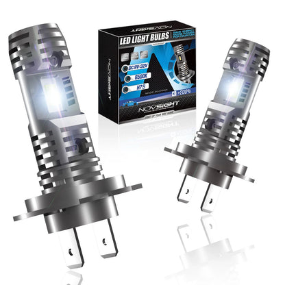 H7 LED Headlight Bulbs Kit for 6500K Super Bright