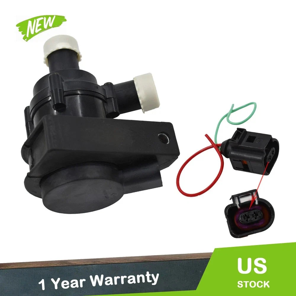 Auxiliary Water Pump & Wire Harness for VW Tiguan Passat Jetta Golf