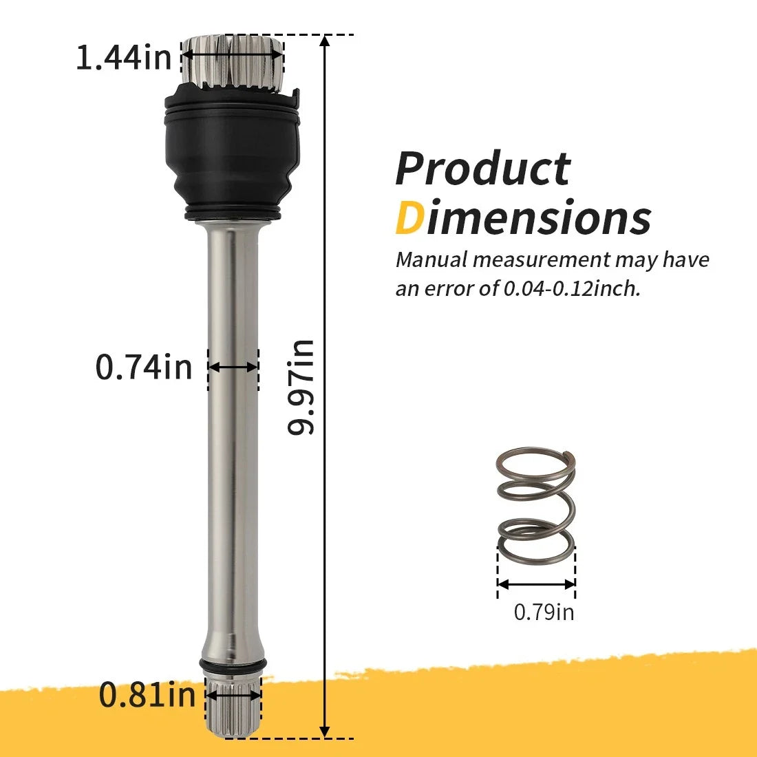 Propeller Shaft for Honda Rincon 650 680 TRX650 TRX680 (2003–2023) 40200-HN8-000