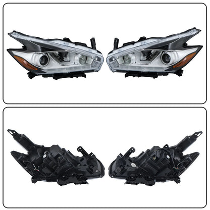 Pair of LED Projector Headlights for Nissan Murano (2015–2018)