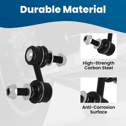 2X Front Stabilizer Sway Bar Link for Subaru Outback Forester Crosstrek (2010–2023) K750084