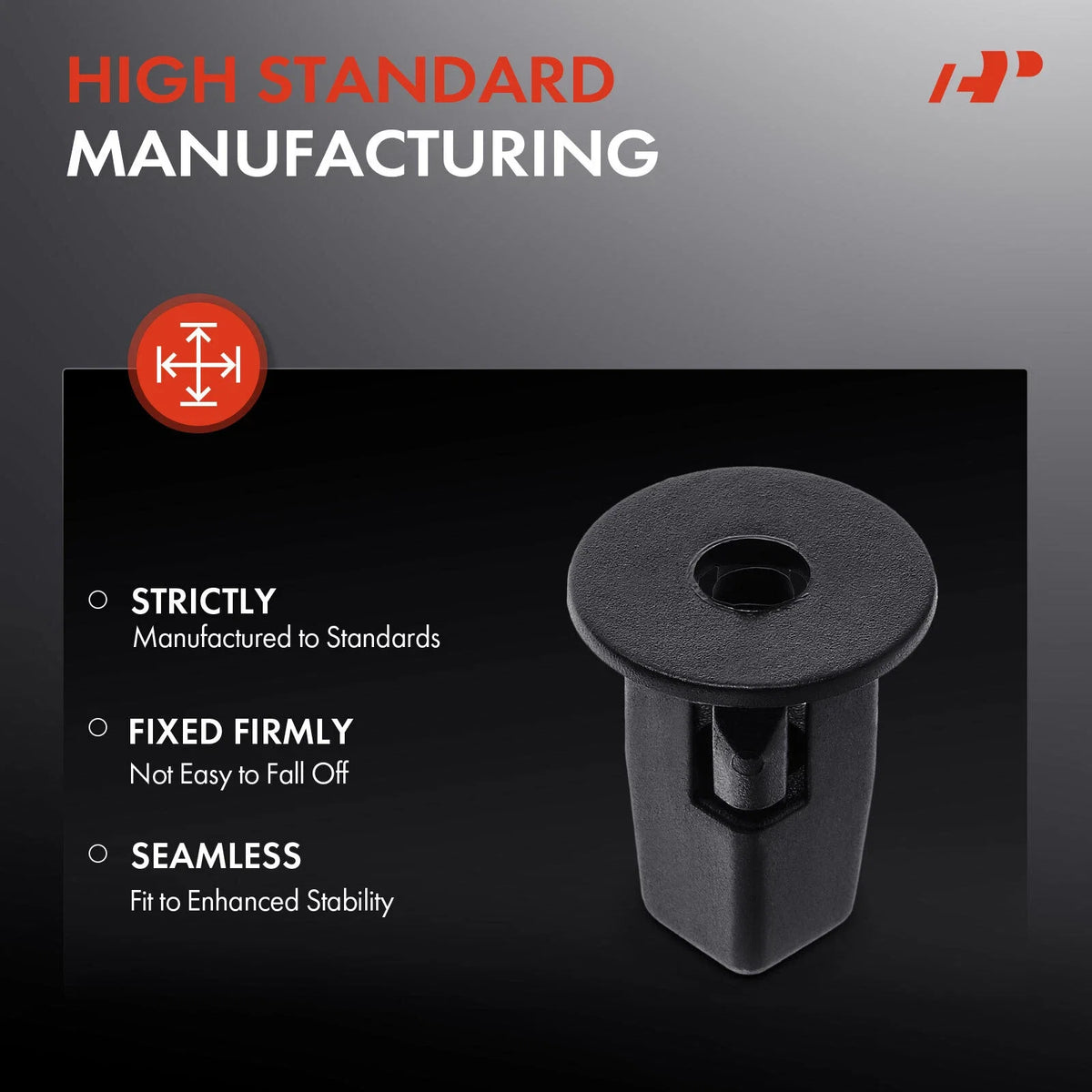 50Pcs Nylon Wheel Fender Liner Clips for Toyota