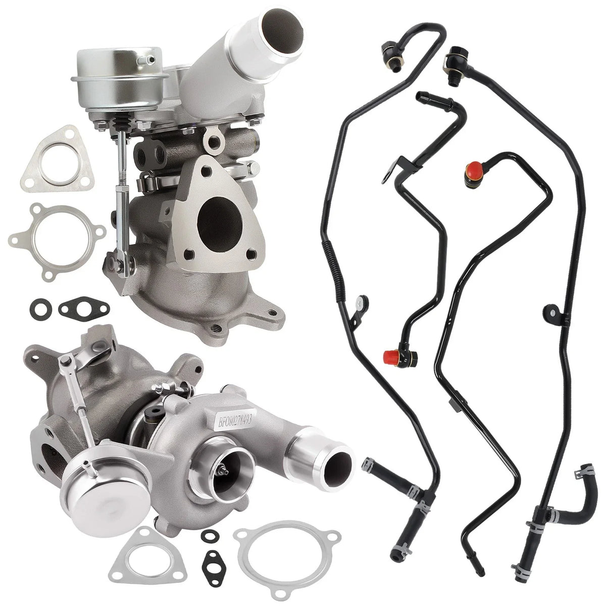 Twin Turbo Coolant Line Kit for Ford Explorer Taurus Lincoln MKS (2010–2019)