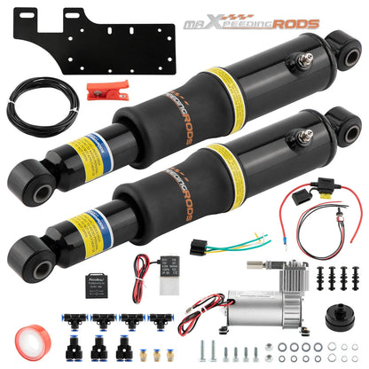 Rear Air Ride Suspension Set for Harley-Davidson Touring Glide (1994–2023)