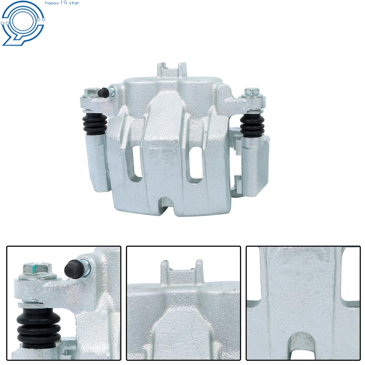 2X Front Side Brake Caliper with Bracket for Acura TL TLX Honda Ridgeline (2015–2020)
