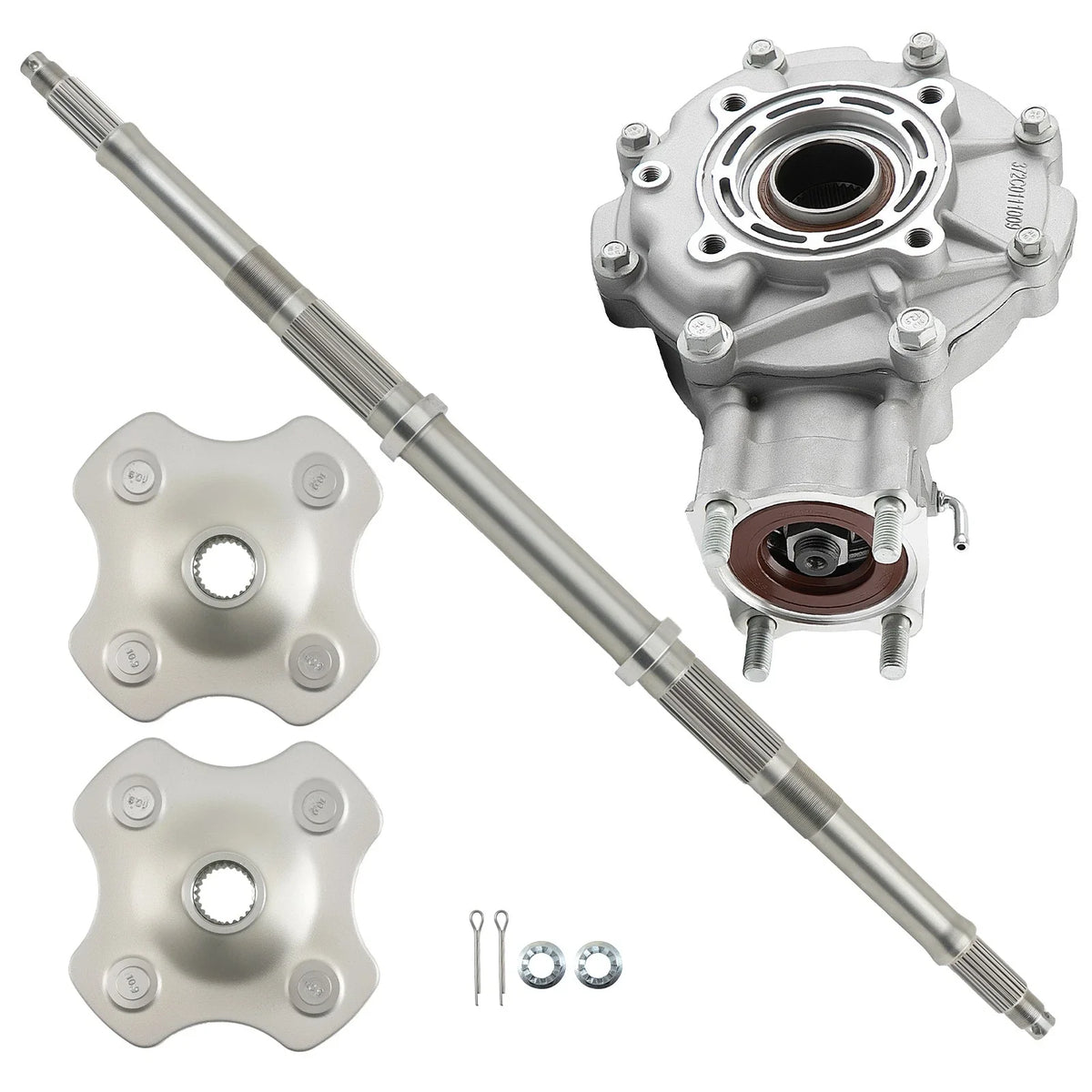 Rear Axle & Hub Kit + Full Rear Differential for Honda TRX300 (1992–2000)