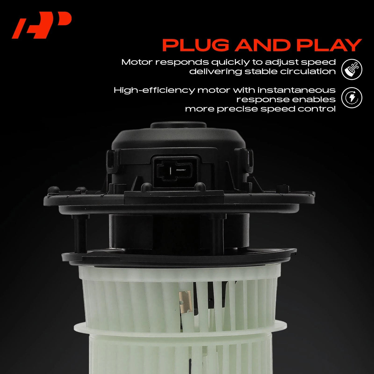 HVAC Blower Motor w/ Wheel Assembly for Hyundai Sonata (2020–2023) 97113L0000, PM4828
