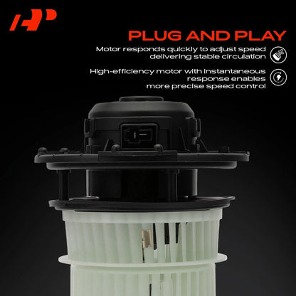 HVAC Blower Motor w/ Wheel Assembly for Hyundai Sonata (2020–2023) 97113L0000, PM4828