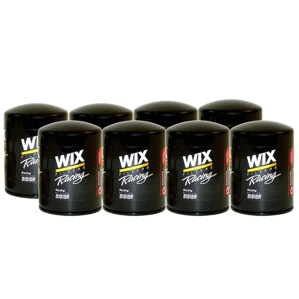 Set of 8 Wix 51515R Engine Oil Filters for