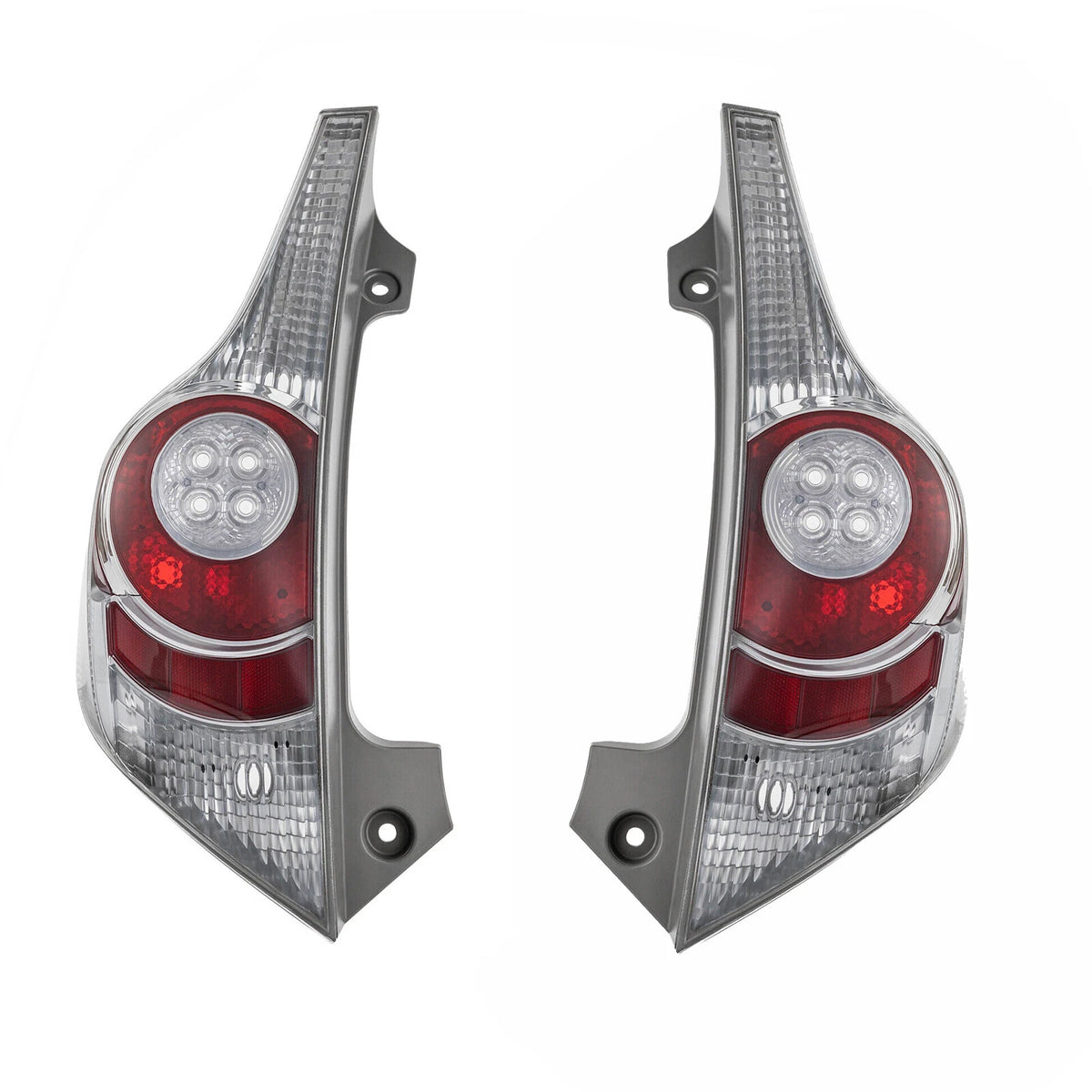 2X Tail Lights Assembly for Toyota Prius C (2012–2014)