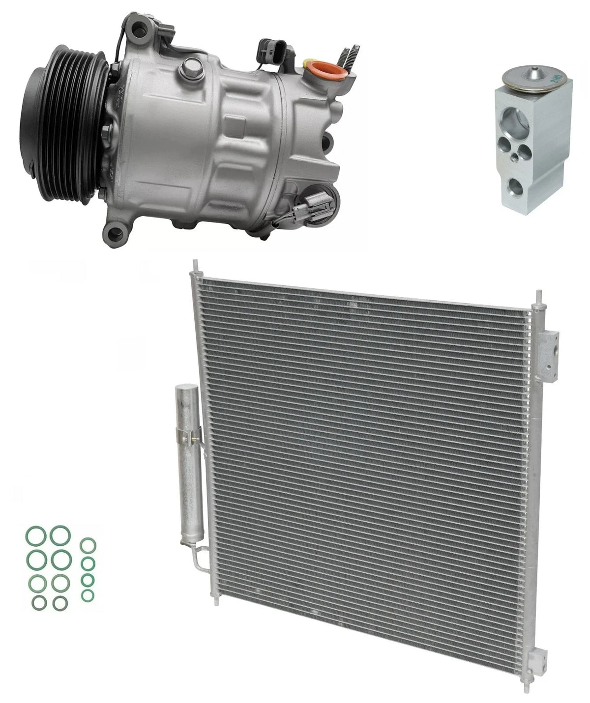 AC Compressor Kit with Condenser for Range Rover Sport 3.0L (2019–2020)