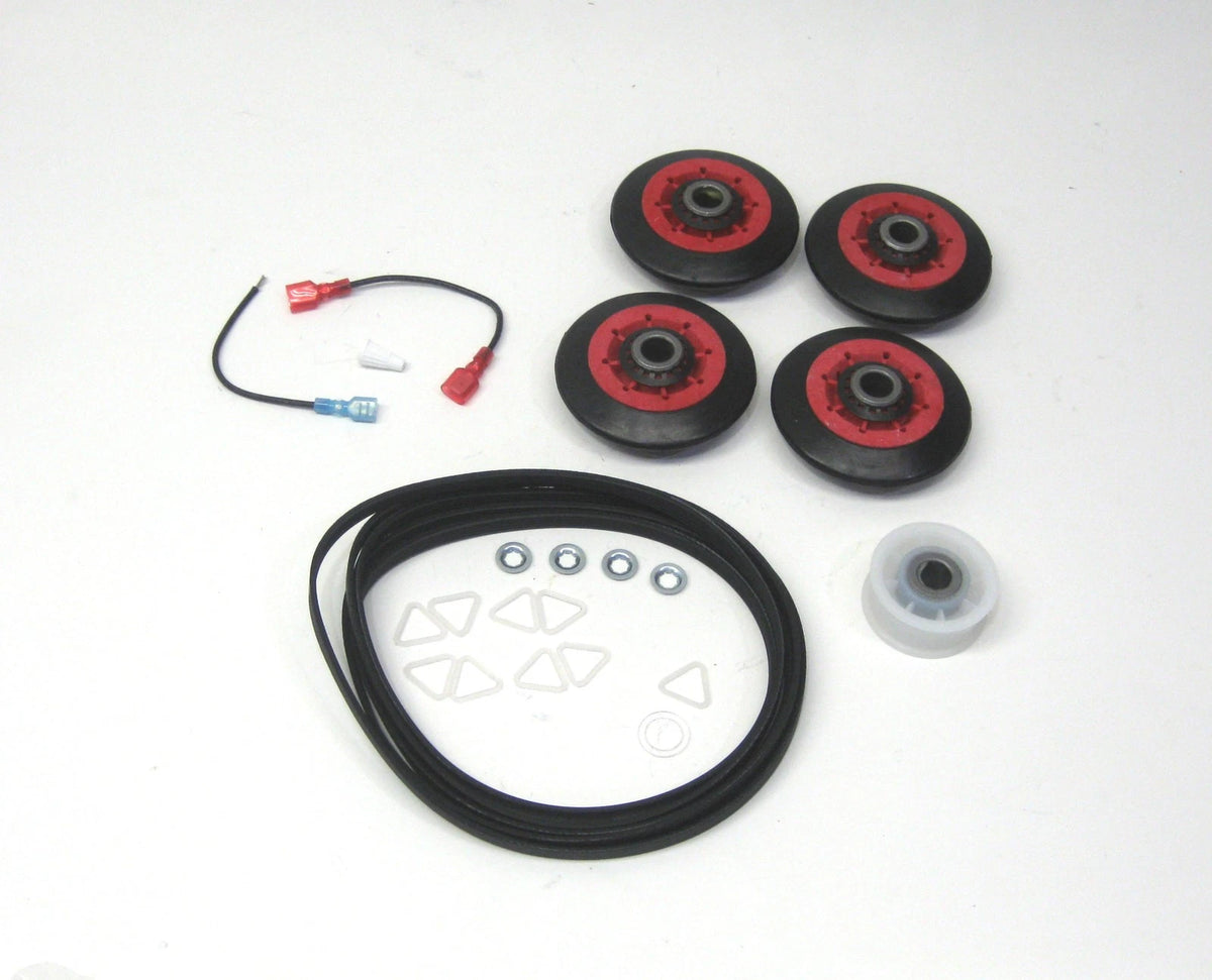 Dryer Motor & Belt Roller Kit for Whirlpool Kenmore