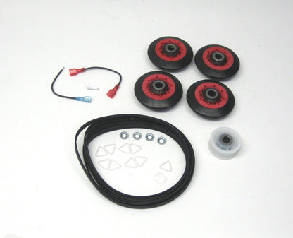 Dryer Motor & Belt Roller Kit for Whirlpool Kenmore