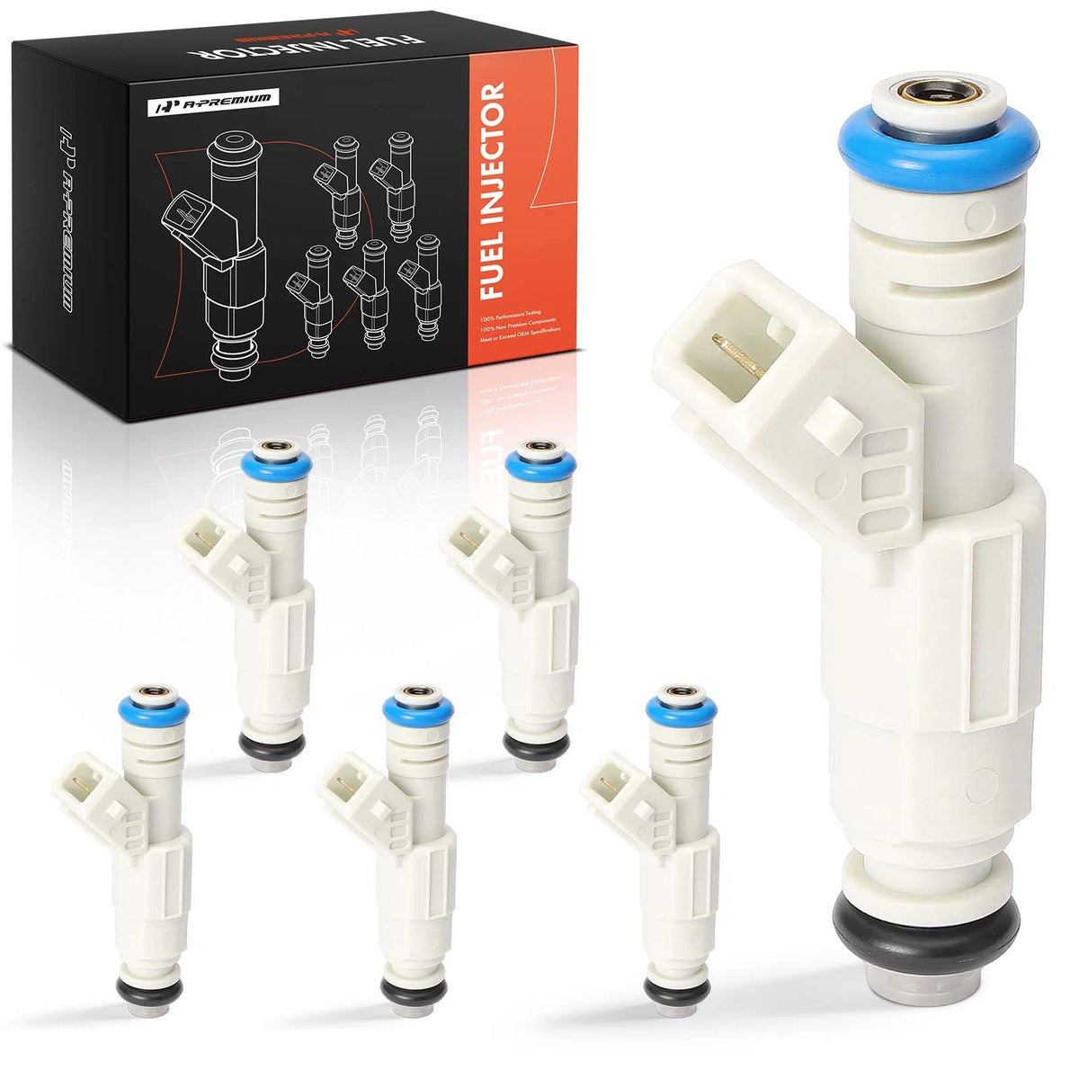 Set of 6 Fuel Injectors for Ford Explorer (1999–2000) Ranger (1998–2000) Mazda B4000 4.0L, 0 280 155 962, 0280155962, 842-12205