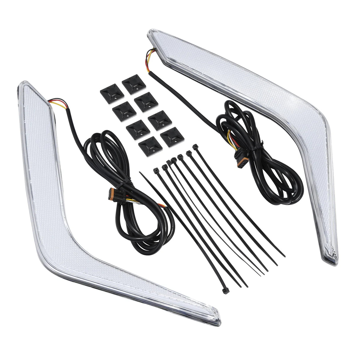 Rear Saddlebag Turn Brake Light Accents for Honda Goldwing 1800 (2018–2025)