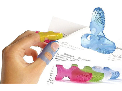 Micro-Gel Fingertip Grips for Lee Tippi (LEE61050) - Blue