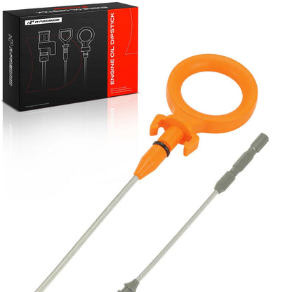 A-Premium Engine Oil Dipstick with Seal for Audi A4 A4 Quattro (2005–2009) 06D115611D