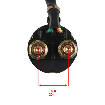 Starter & Relay Solenoid for Honda TRX400 TRX 400 (1995–2003) 18609AA2001, 31200HM7003, 35850HF1670, 35850HN2A01