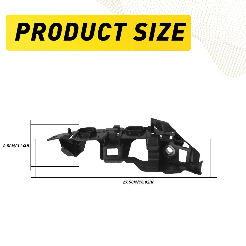 Set of 2 Front Left Right Bumper Support Brackets for VW GTI (2015–2018)