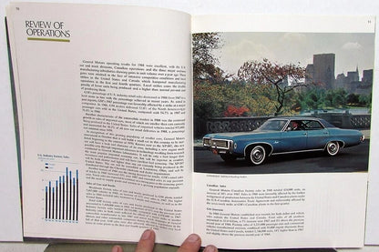 Set of 4 1968 General Motors GM Annual Reports with Auto Industry Case Study