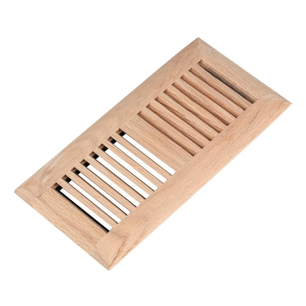 4X10 Inch Drop-in Floor Register for Qirui Red Oak Hardwood