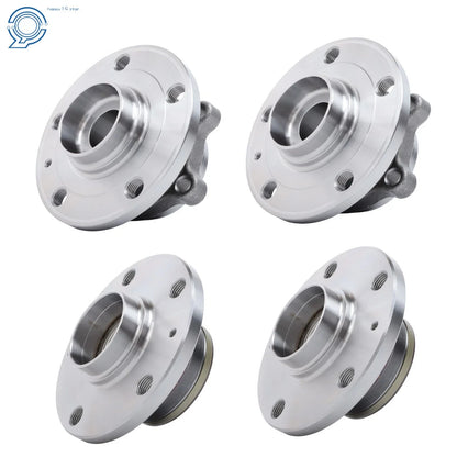 Set of 4 Wheel Bearing & Hub Assembly for VW Tiguan Jetta Passat Eos (FWD)