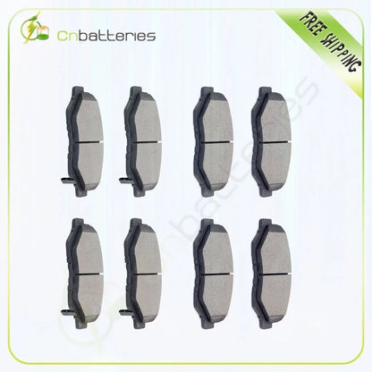 Set of 4 Ceramic Brake Pads for Acura ILX (2013–2015) & Honda Civic (2012–2013)