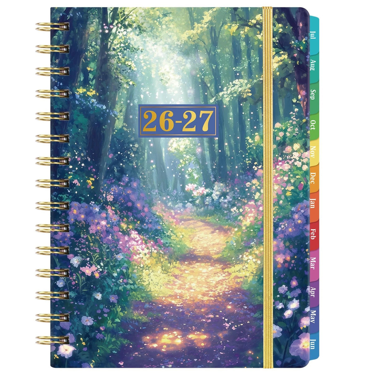 Planner 2026-2027 - Academic 8.5'' x 6.4'', Colorful