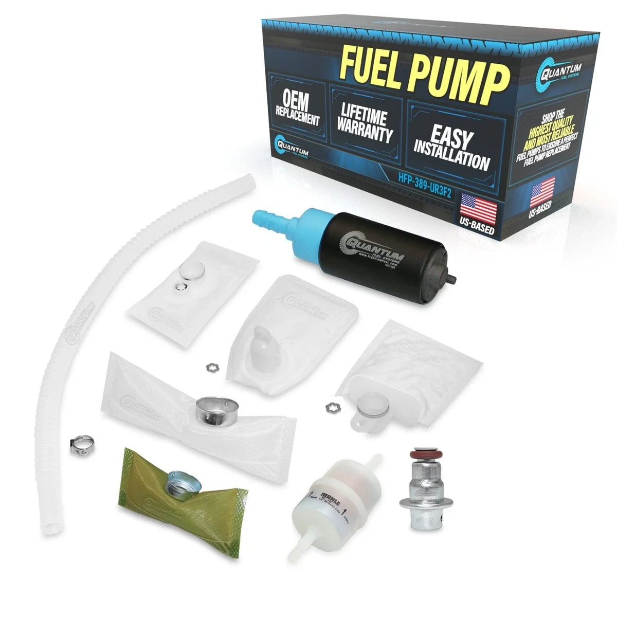 QFS Fuel Pump, Regulator, Filter for Aprilia 650 Pegaso Strada (2005–2009)