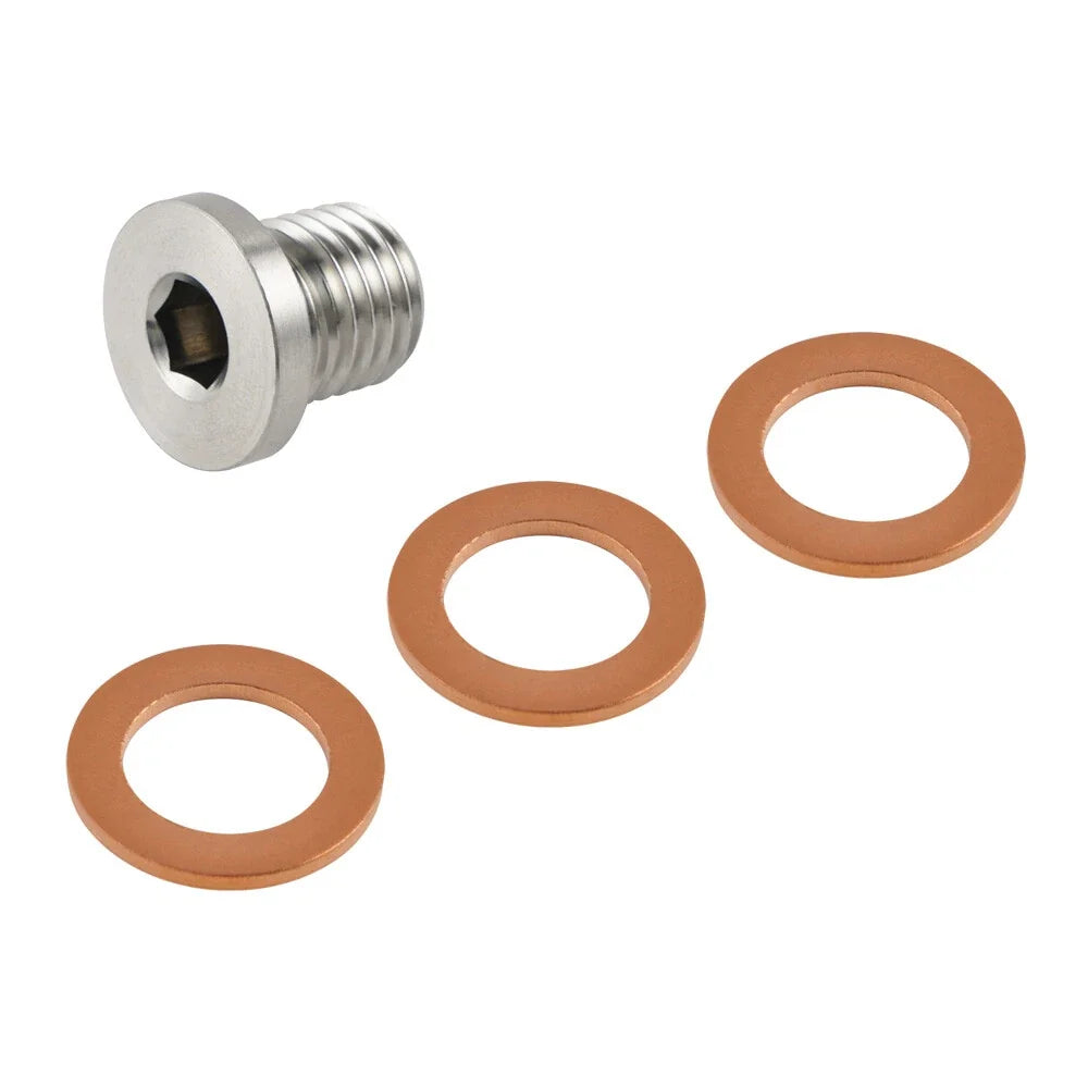 Engine Oil Drain Plug & Washers for Polaris Sportsman 570 600 700 800 (2014–2021) #5812232