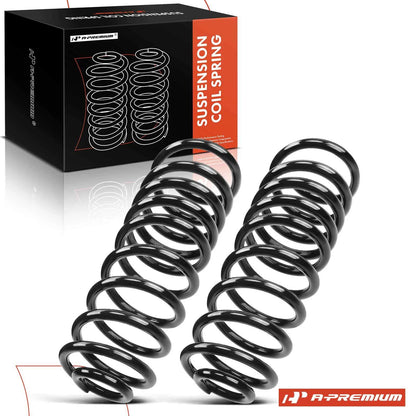 2X Rear Coil Springs for Volkswagen Jetta Cabrio (1993–2002) 9627