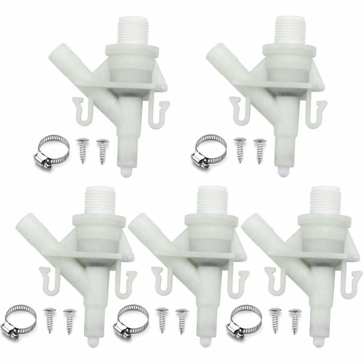 5X Water Valve Kit for Dometic 300/310/320 Series Toilets (385311641)