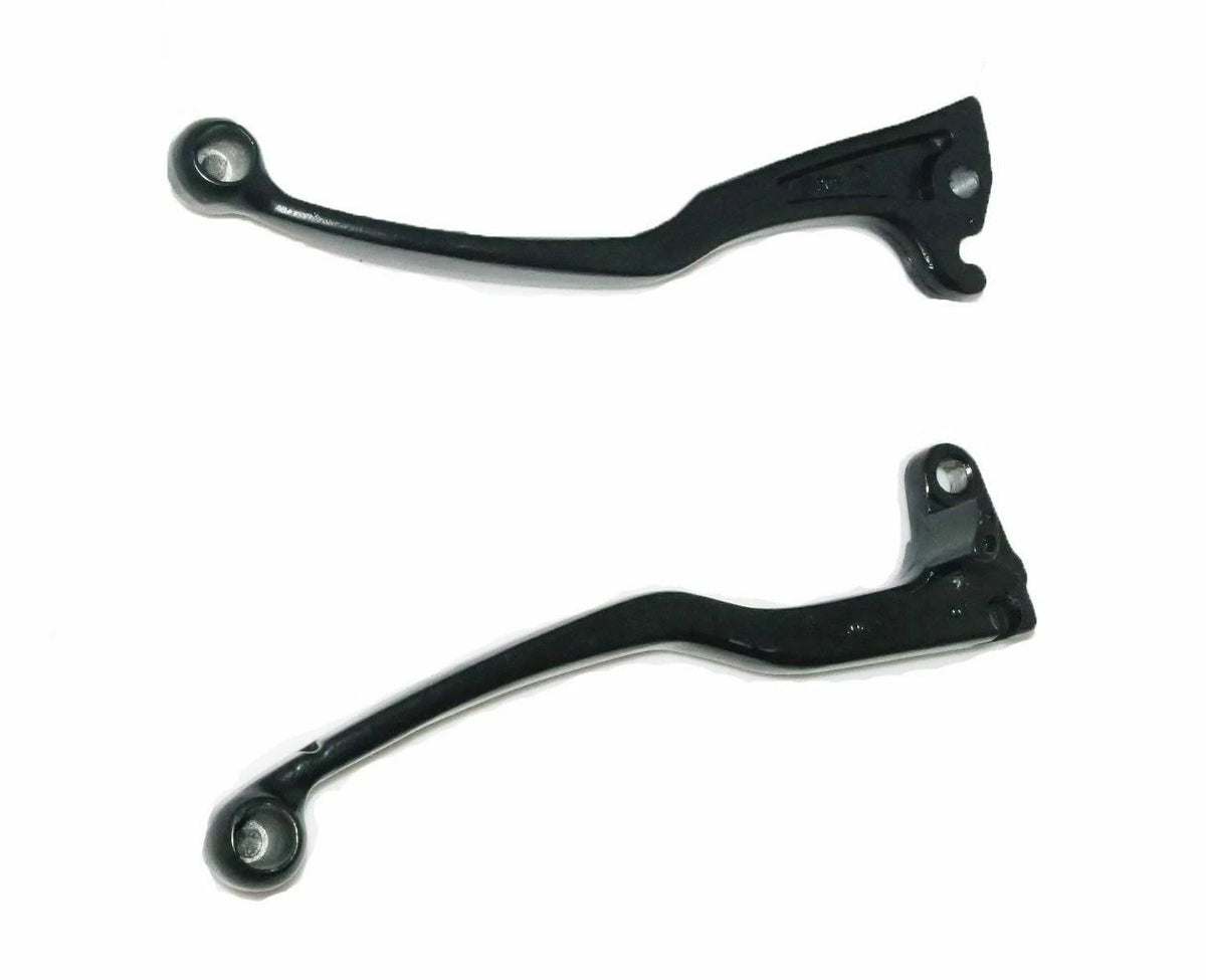 Brake and Clutch Levers Set for Yamaha R15 (Compatible) - Alloy Black